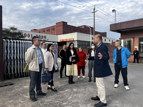 市工业和信息化局到佛冈县开展工业和技改投资调研